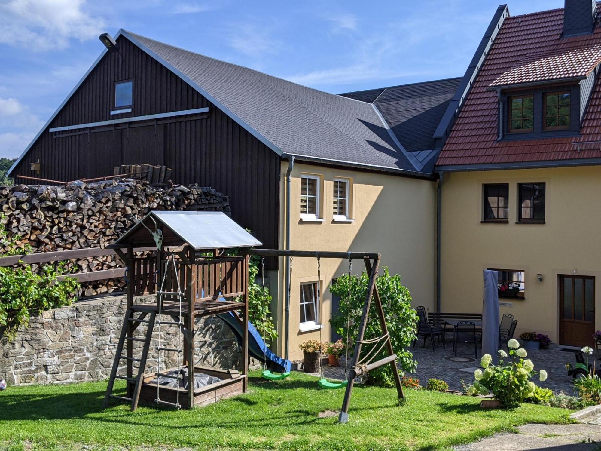 Ferienwohnung Aus-Zeit Auf Dem Lande Bad Gottleuba Extérieur photo